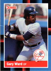 1988 Donruss Baseball Cards    251     Gary Ward